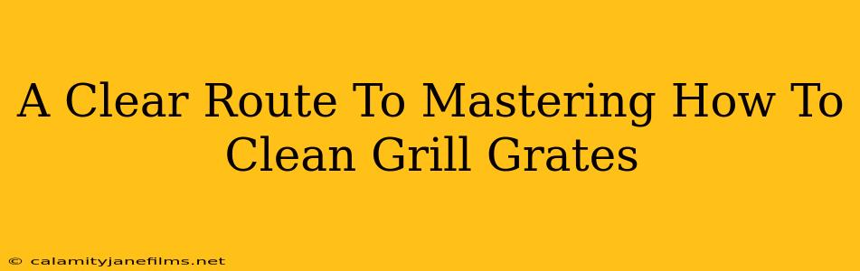 A Clear Route To Mastering How To Clean Grill Grates