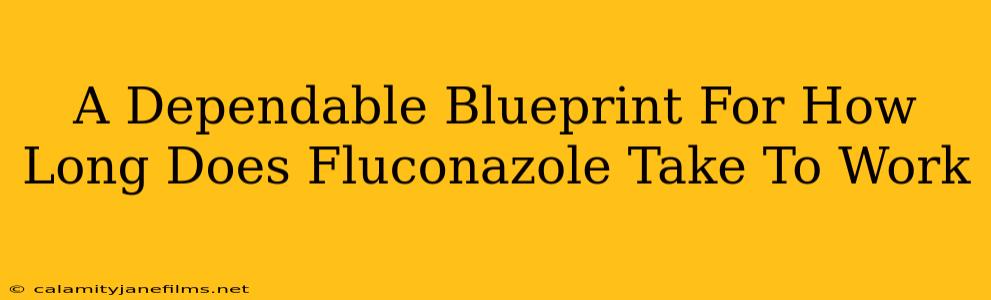 A Dependable Blueprint For How Long Does Fluconazole Take To Work