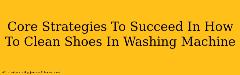 Core Strategies To Succeed In How To Clean Shoes In Washing Machine