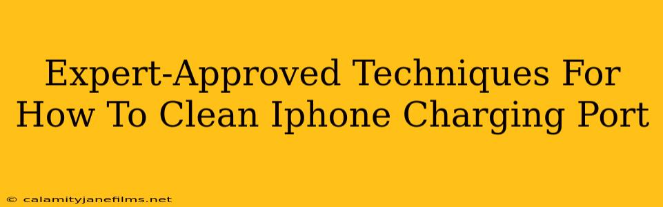 Expert-Approved Techniques For How To Clean Iphone Charging Port