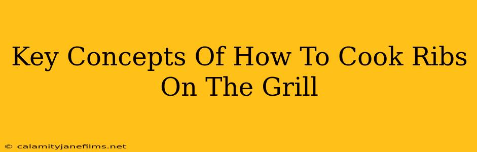 Key Concepts Of How To Cook Ribs On The Grill