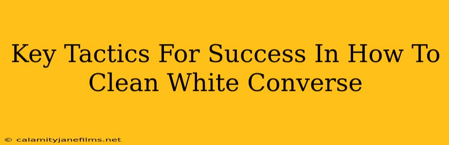 Key Tactics For Success In How To Clean White Converse