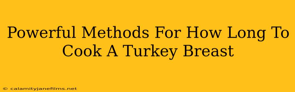 Powerful Methods For How Long To Cook A Turkey Breast