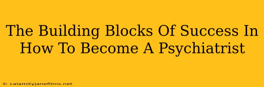 The Building Blocks Of Success In How To Become A Psychiatrist